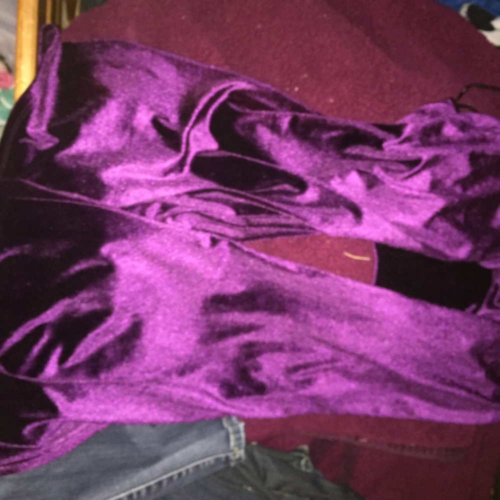 Purple jumpsuit
